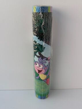 VTG SEALED Nickelodeon Dora the Explorer Boots Wallpaper Room Border 5 Yds